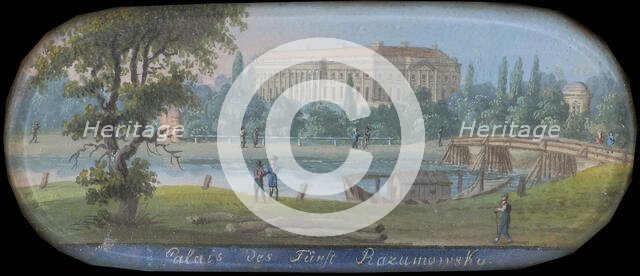 The Palais Rasumofsky in Vienna. Creator: Wigand, Balthasar (1770-1846).