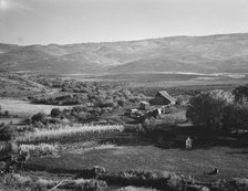Squaw Valley farm, Gem County, Idaho, 1939. Creator: Dorothea Lange.