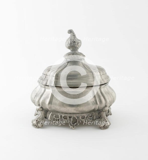 Tobacco Box, Netherlands, c. 1760. Creator: Unknown.