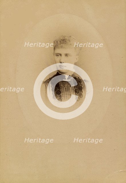 Portrait of Grand Duchess Elizaveta Mavrikievna of Russia (1865-1927), c. 1890.