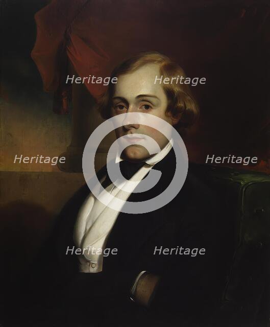 Portrait of William Herald Heald, c1844. Creator: Alfred Jacob Miller.