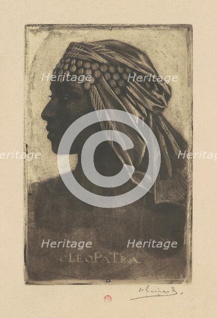 Cleopatra, before 1889. Creator: Henri-Charles Guerard.
