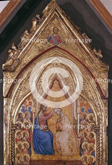  'Coronation of the Virgin', by Bernardo Daddi.
