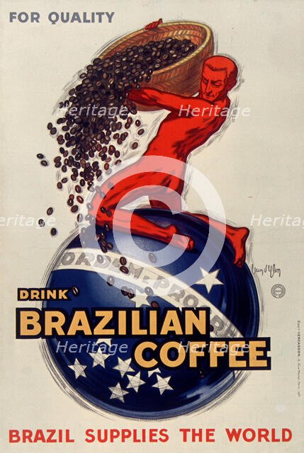 Brazilian coffee , 1931. Creator: D'Ylen, Jean (1886-1938).