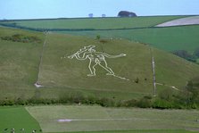 Cerne Abbas Giant, 18th century. Artist: Unknown