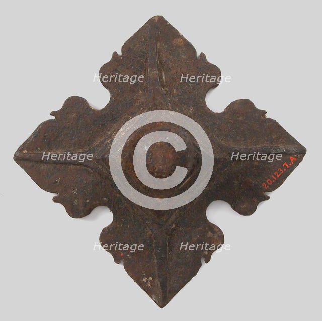 Nail, Head, French or Spanish, 16th-17th century. Creator: Unknown.