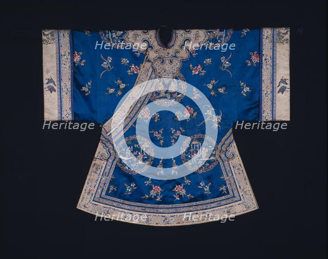 Woman's Ao (Short Robe), China, Qing dynasty (1644-1911), 1875/1900. Creator: Unknown.
