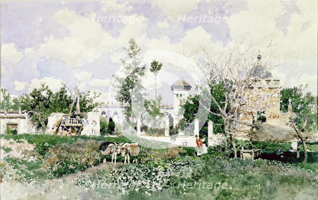 Seville, 1875. Creator: Martín Rico y Ortega.