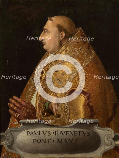 Portrait of Pope Paul II (1417-1471) , c1530. Creator: Anonymous.