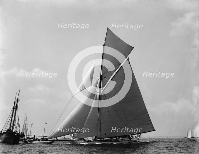 Defender, 1895 Aug 2, c1895. Creator: John S Johnston.