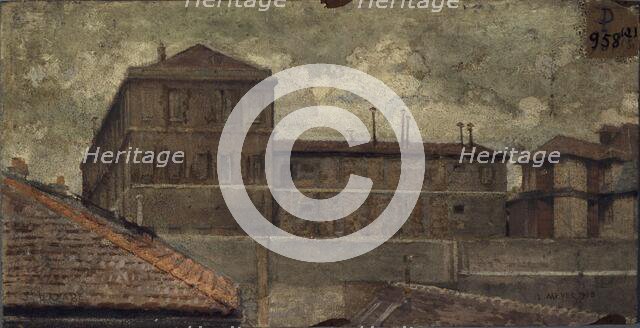 Saint-Lazare prison, 1908. Creator: Lazar Meyer.