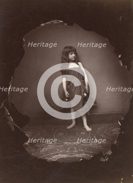 The Prettiest Doll in the World, July 5, 1870. Creator: Lewis Carroll.