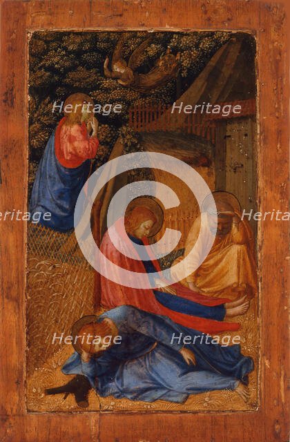 Christ on the Mount of Olives, 1428-1429. Creator: Angelico, Fra Giovanni, da Fiesole (around 1400-1455).