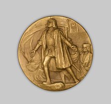 World's Columbian Exposition Commemorative Presentation Medal, 1892/94. Creator: Augustus Saint-Gaudens.