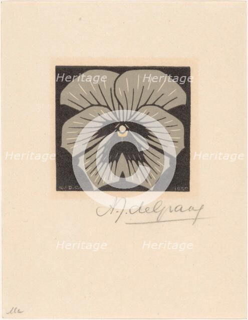 Violet, 1920. Creator: Julie de Graag.