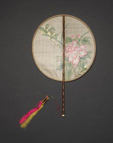 Flowers and Leaves, Qing dynasty (1644-1911), 19th century. Creator: Unknown.