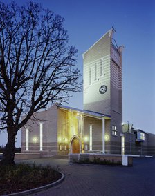 St Mary's Church, New Road, Peterborough, 20/11/1991. Creator: John Laing plc.