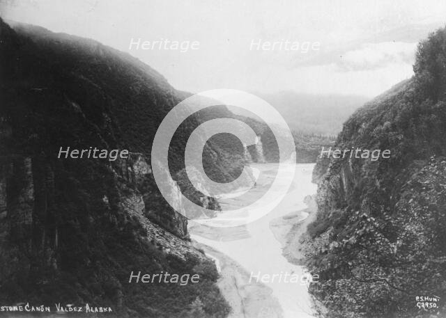 Keystone Canyon, between c1900 and c1930. Creator: Hunt, Phinney S..