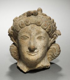 Head of Artemis, 600-575 BC. Creator: Unknown.