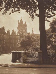 Lincoln's Inn. From the album: Photograph album - London, 1920s. Creator: Harry Moult.