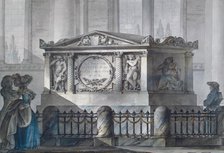 Tomb of Admiral Samuel Greig at the Cathedral Hill, Tallinn, 1790s.