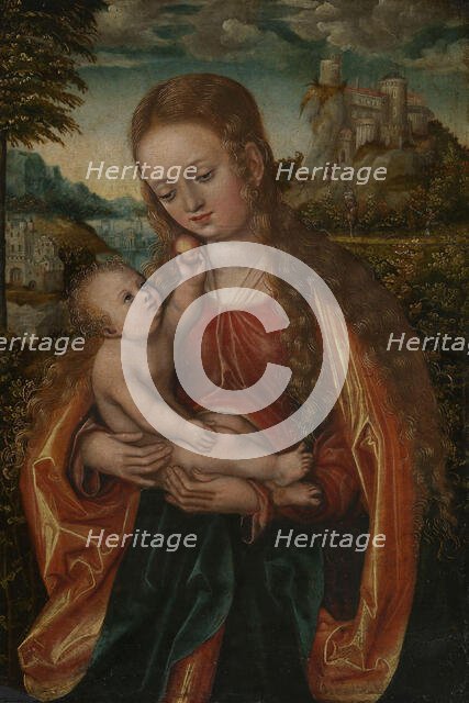 The Virgin and Child, c1518. Creator: Workshop of Lucas Cranach the Elder.