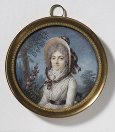 Stéphanie Félicité Ducrest de St-Aubin, 1746-1831, c1780. Creator: Marie Gabrielle Capet.