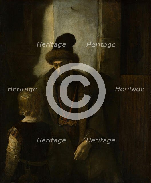 Jacob's Farewell to Benjamin, 1650/60. Creator: Unknown.