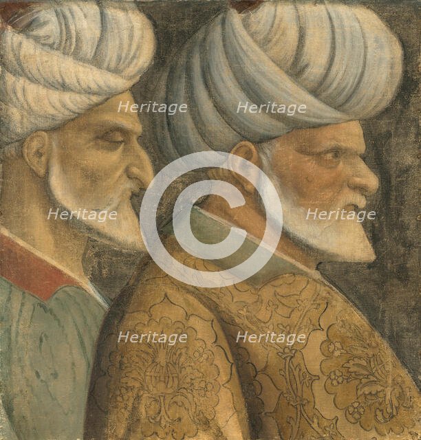 Sinan the Jew and Haireddin Barbarossa, c. 1535. Creator: Unknown.