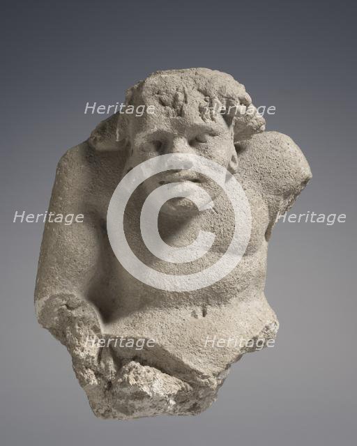 Male Atlantean Figure, 300s. Creator: Unknown.