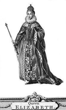 Elizabeth I of England, (1533-1603). Artist: Unknown