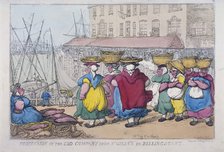 'Procession of the Cod Company from St Giles's to Billingsgate', 1810. Artist: Anon