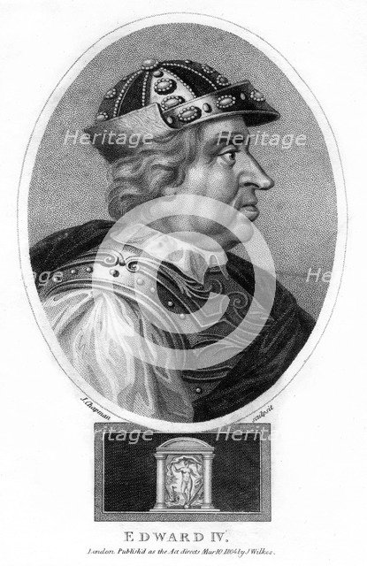 King Edward IV of England, (1804).Artist: J Chapman