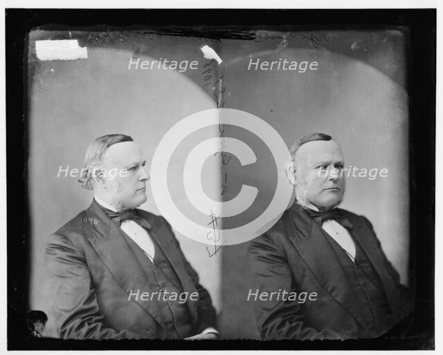 W? Ryan of Pennsylvania, 1865-1880. Creator: Unknown.