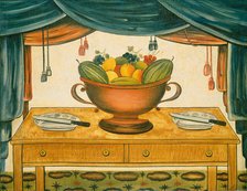 Bowl of Fruit, c. 1830. Creator: Unknown.