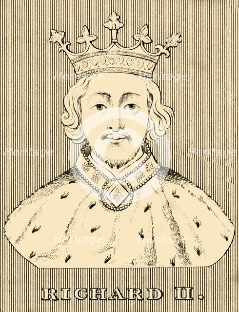 'Richard II', (1367-1400), 1830. Creator: Unknown.