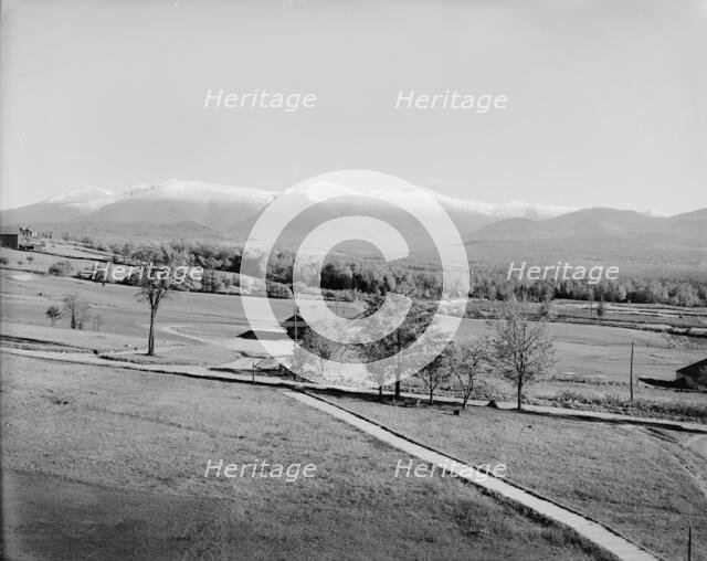 Presidential Range from Waumbek Hall, Jefferson, White Mountains, (c1900?). Creator: Unknown.