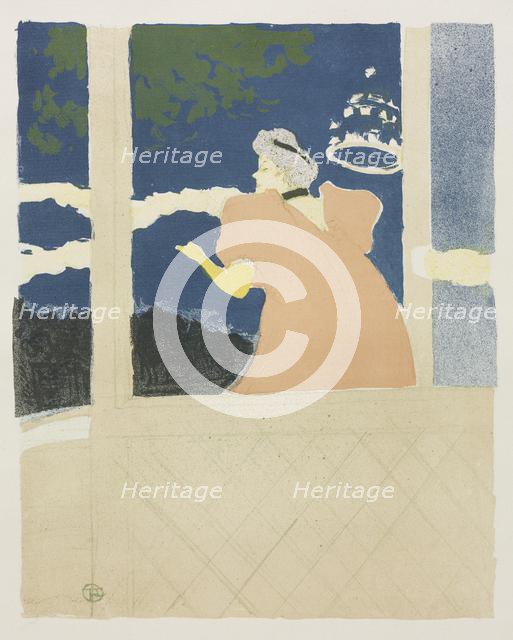 Aux Ambassadeurs, 1894. Creator: Henri de Toulouse-Lautrec (French, 1864-1901).