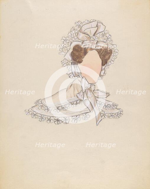 Headdress and Collar, c. 1936. Creator: Dorothy Gernon.