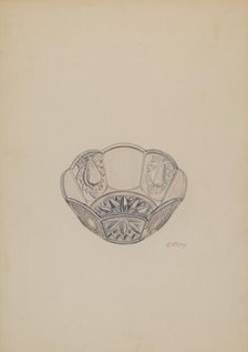 Dessert Dish, c. 1941. Creator: Joseph Mitry.