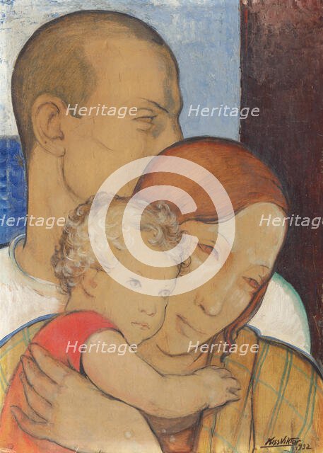 Family, 1932. Creator: Viktor Kiss.