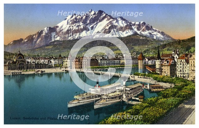 Lucerne, Switzerland, 20th century. Artist: Unknown