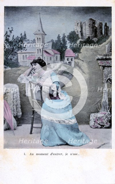 French postcard, c1900. Artist: Unknown