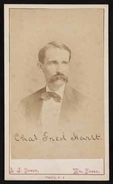 Portrait of Charles Frederick Hartt (1840-1878), Before 1878. Creator: Purdy & Frear.