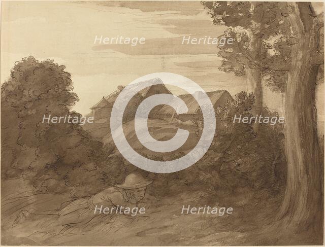 Claude's Farm. Creator: Alphonse Legros.