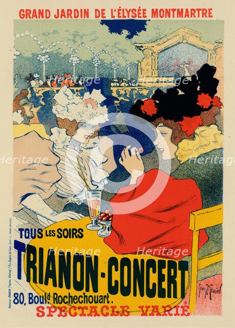 Trianon-Concert, 1894-1895. Creator: Meunier, Henri Georges (1873-1922).