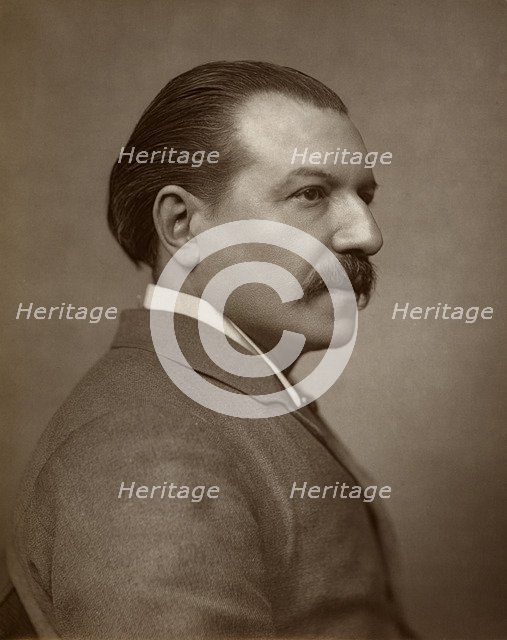 James Fernandez, British actor, 1883. Artist: St James's Photographic Co