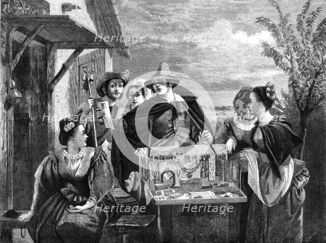 "Autolycus", by C.R. Leslie, from the National Collection in the South Kensington Museum, 1865.  Creator: W Thomas.