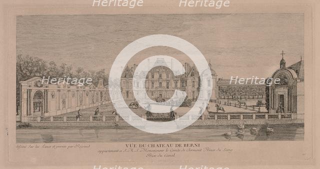 Chateau of Berny. Creator: Jacques Rigaud (French, 1681-1754).