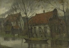 View in a Village, 1885-1900. Creator: Johann Eduard Karsen.